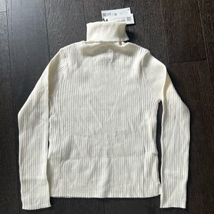 NWT - Zara kids cream turtleneck - girls size 11-12